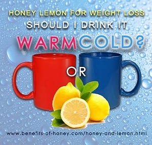 hot or cold honey lemon drink